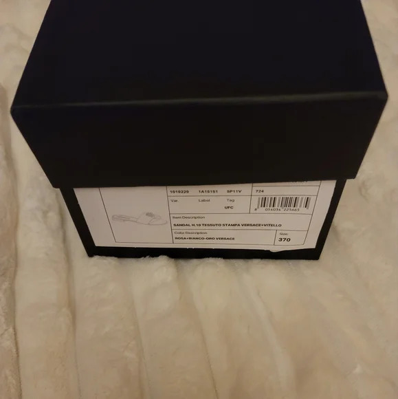 Versace Canvas Mules/ BNIB/ NEVER WORN - Picture 6 of 6